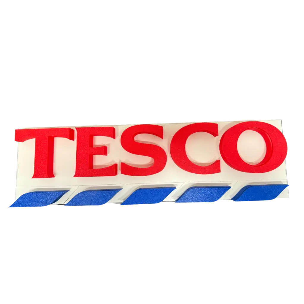 zakázkový 3d tisk - tesco